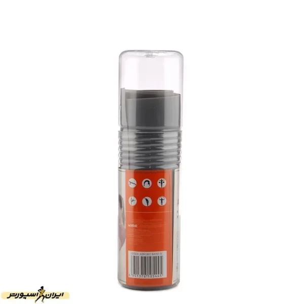% کش بدنسازی پیلاتس لایوآپ 1/2 متری مقاومت خیلی سنگین Ultra Heavy LS3204 MDM | طوسی