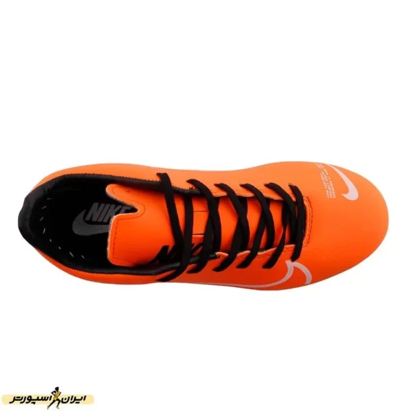 % کفش فوتبال طرح نایک Just Do it MZZ | نارنجی/مشکی