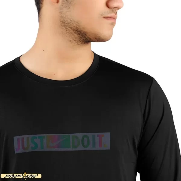 % بلوز ورزشی مردانه نایک Just Do it 5179 AKS | مشکی