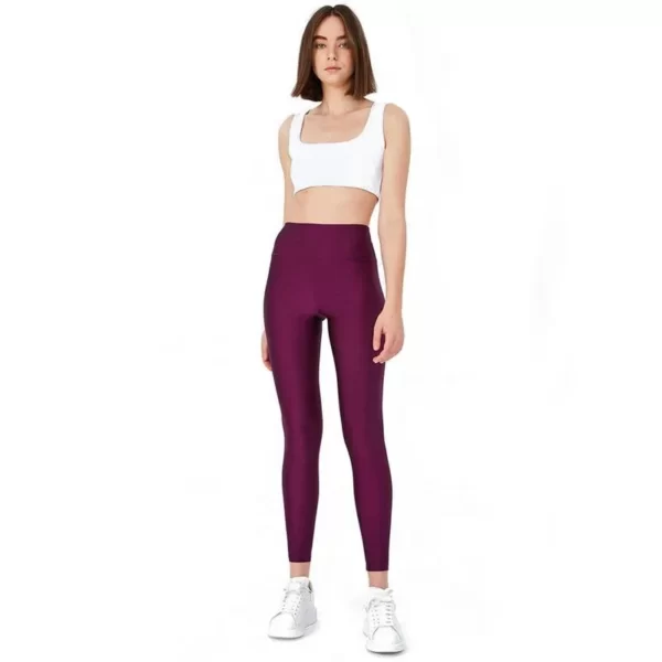 % لگ زنانه UP&Fit براق گلیتر MZA | بنفش