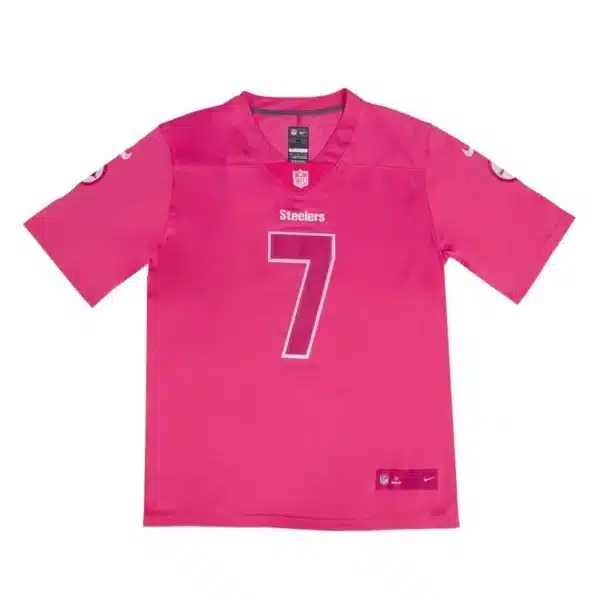 % تیشرت ورزشی راگبی مردانه طرح نایک Steelers 7 NZD | صورتی