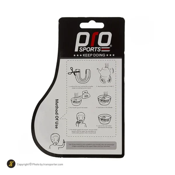 % محافظ دندان لثه گیر بوکس پرو اسپرتز PS-01 BRS | آبی/سفید